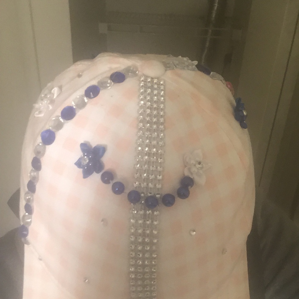 Custom jeweled dad Kaps #slickkKaps